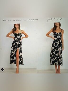 Petal + Pup midi dress